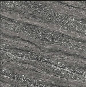 24" × 24" Porcelain Glossy Tiles - Ciza Dark Grey