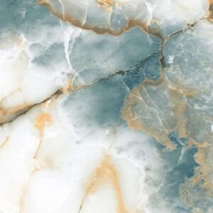 24" × 24" Porcelain Glossy Tiles - Panther Aqua